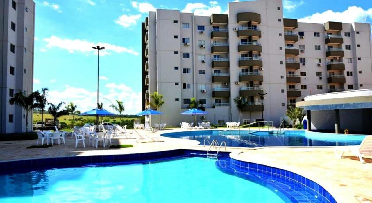 Apartamento No Lagoa Quente Flat Service Caldas Novas Dış mekan fotoğraf